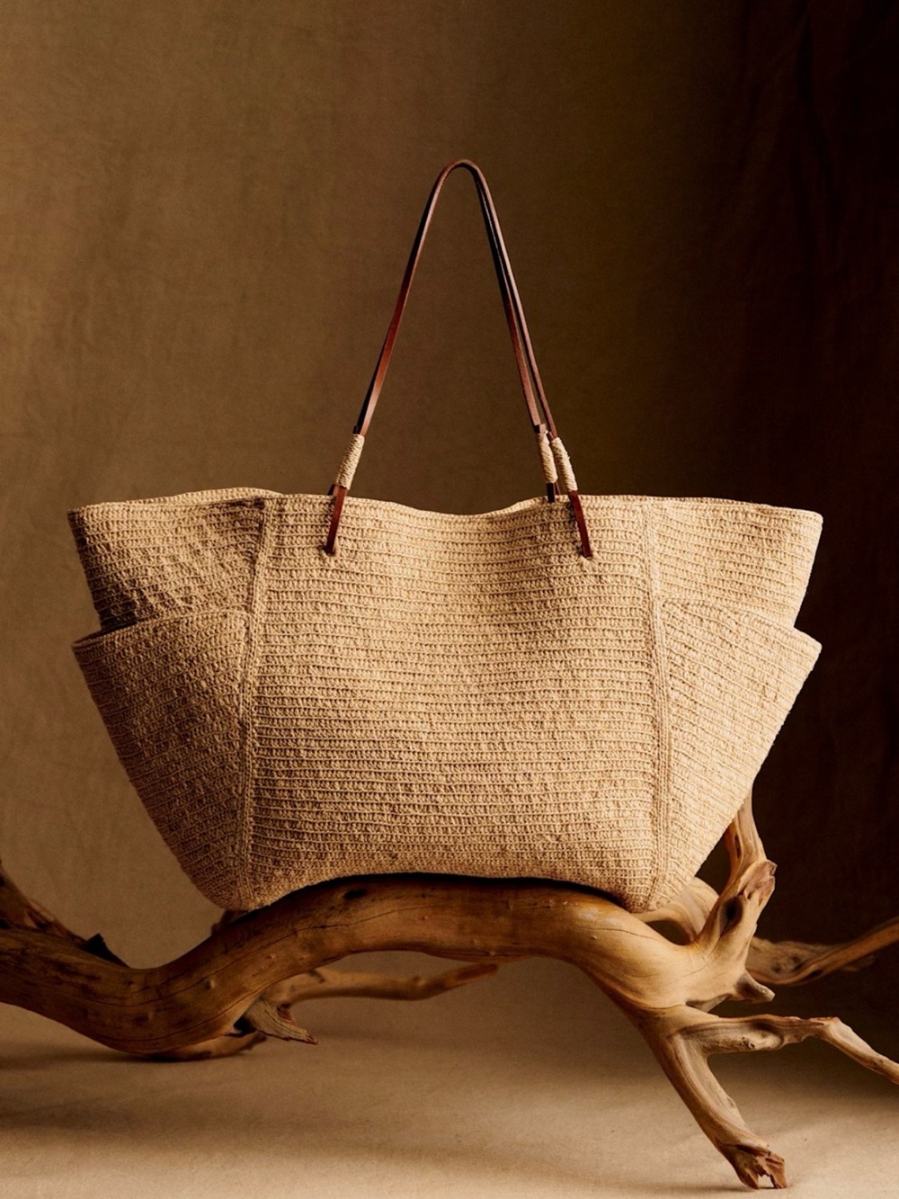 Sezane Paloma Raphia Tote Bag - NWOT